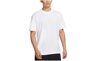 T Shirts Men's White Crew Neck Moderate Straight Fit DZ2887-100