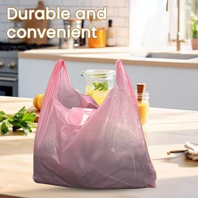 25 шт. продуктовых сумок с усиленными ручками, высокая грузоподъемность, большая вместимость