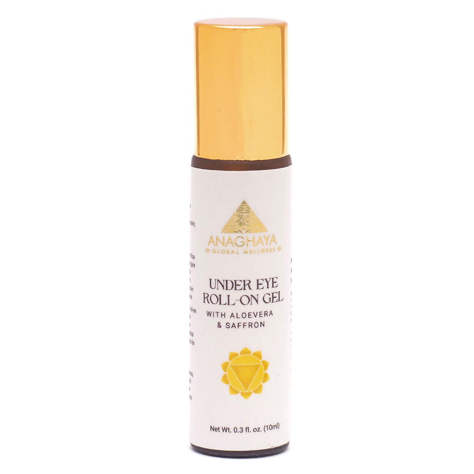 

Гель-ролик для кожи вокруг глаз Anaghaya с алоэ вера и шафраном 10ml