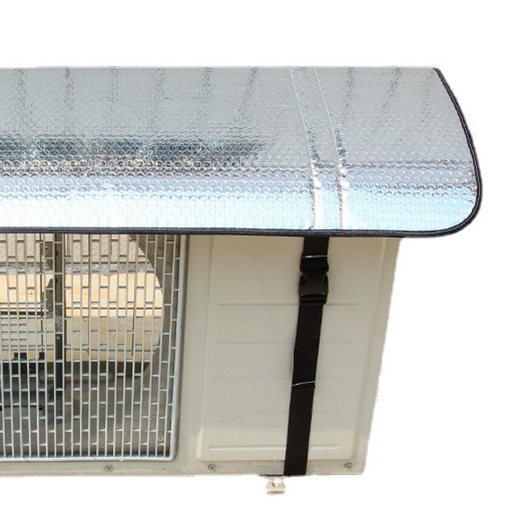 Air Conditioner Outdoor Unit Top Cover Dust Prevention Rainproof Windproof Outdoor AC Cover for