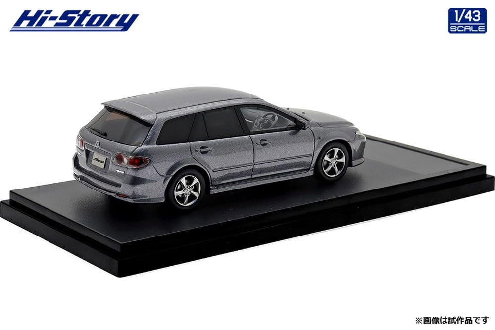 Inter Allied Hi Story Mazda Atenza Sports Wagon 23S Titanium Gray Metallic II Finished Product HS490GY 1/43 (2004)