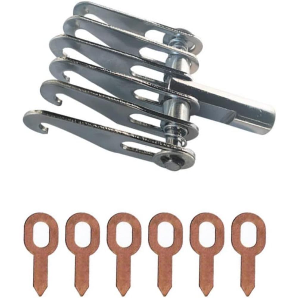 

Инструмент для ремонта депрессии автомобиля, инструменты с когтями, металлические 6 крюков с когтями, аксессуары для ремонта машин, скользящий молоток, тяговый стержень, точечная сварка, ремонт депрессии 12.5*10*2.5cm,7Pcs серебряный/золотой