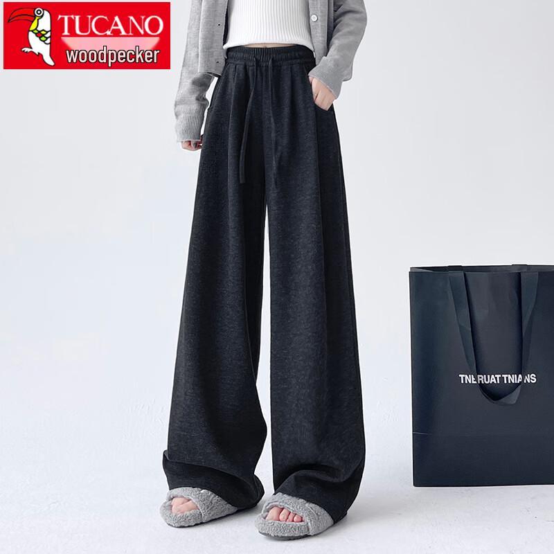 TUCANO Women's High-Waist Wide-Leg Casual Pants