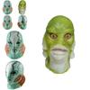 Monster Human Fish Head Mask With Latex Material For Costume Parties And Holiday Celebrations