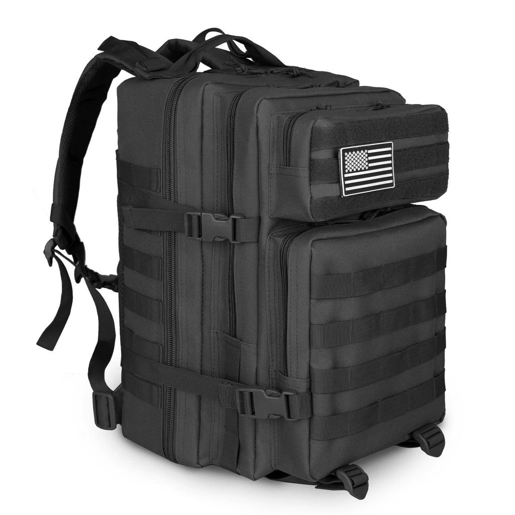 Men's Camouflage Tactical Backpack: Large Capacity for Outdoor Camping, Sports, and Mountaineering