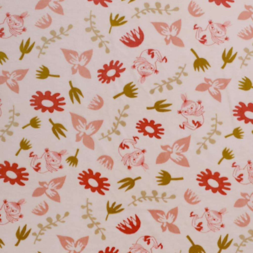 Marushin Moomin Little My Blanket in Herbal Pink, Cute Character Blanket, Fluffy and Stylish, 1475014300