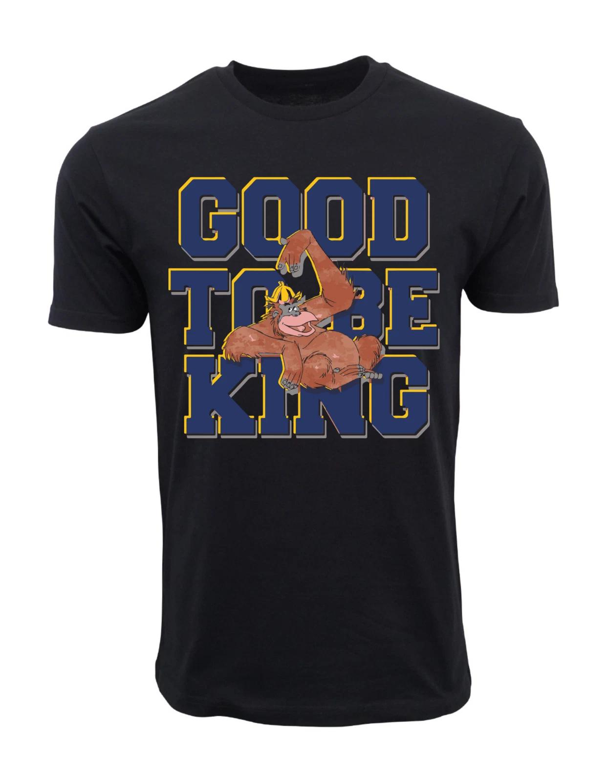 Unisex Adult Casual Graphic GOOD TO BE KING GRAPHIC T SHIRT T-Shirt XXXL фото