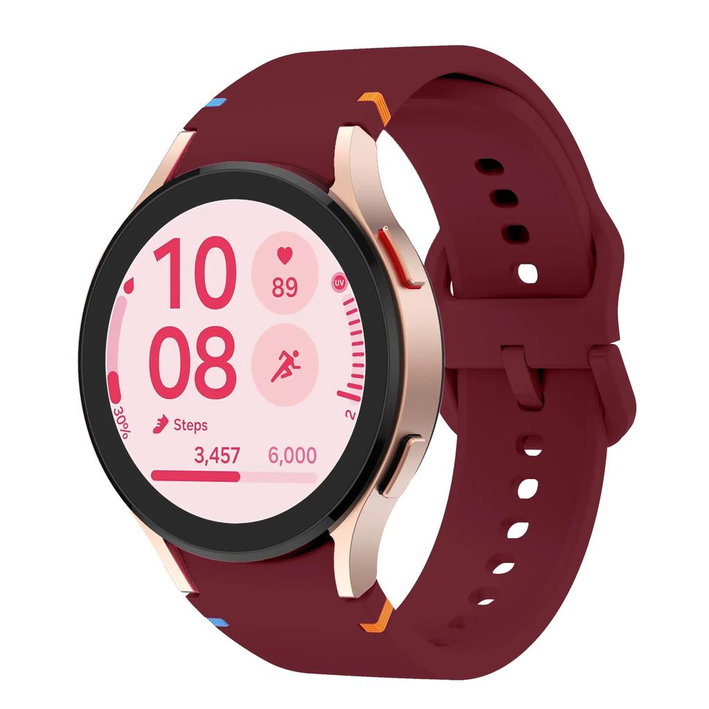 No Gaps 20mm Silicone Band for Samsung Galaxy Watch 7 6 4 Classic 42mm 46mm 43mm Strap for Galaxy Watch 4 5 Pro 6 Watchband