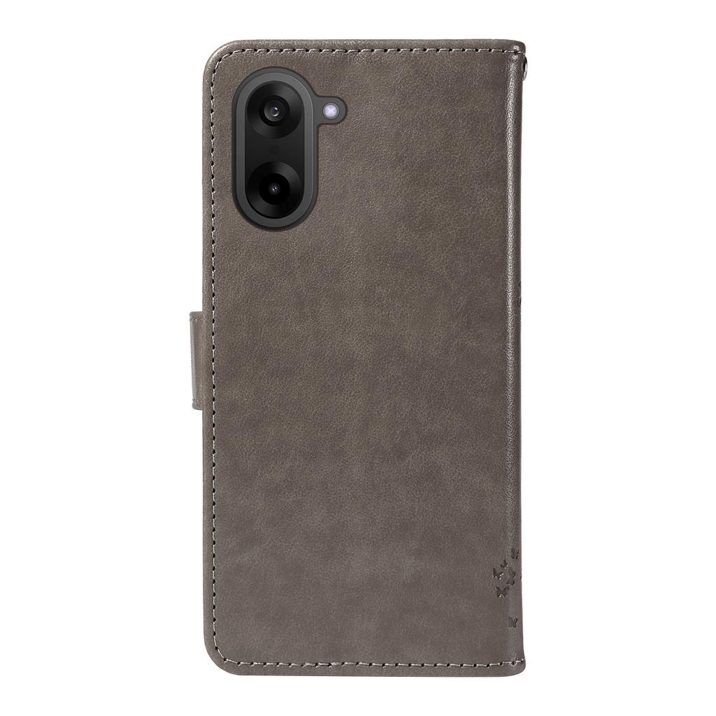 For OnePlus Nord CE5 5G/OnePlus Ace 5 Racing 5G Phone Case with Stand Cat Tree Pattern Leather Wallet Mobile Cover