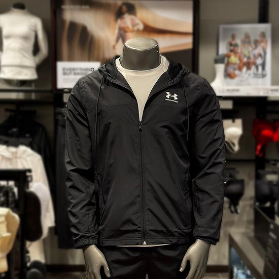 Under Armour Men s UA Rival Woven Windbreaker Windproof Jacket 1390149-001 SM