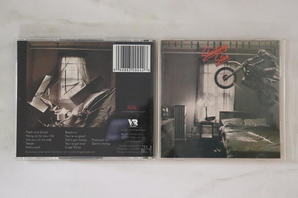 CD SHOOTING STAR  Hang On For Your Life 20242 VR 1999 US Rock Used