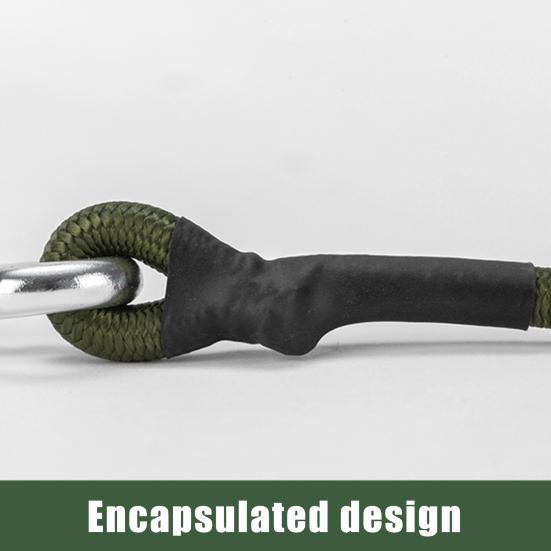30/60/90/120CM 8MM Bungee-Seil mit Karabinerhaken Heavy Duty Outdoor Camping Wohnmobil Zelt Fahrrad Kajak Gepäck Fracht Elastische Spanngurte Seil