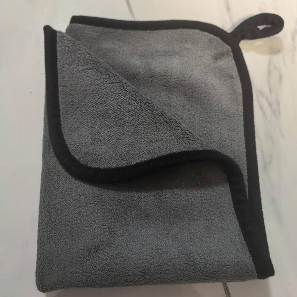 Prosop de pescuit și spălare auto, cu două fețe, absorbant de apă și logo