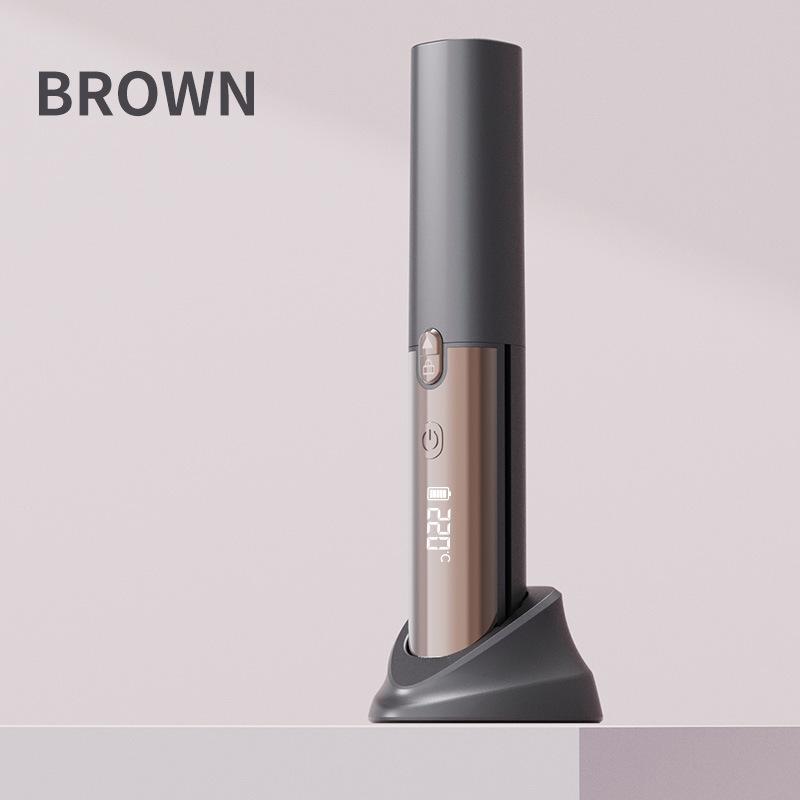 New Wireless Rechargeable Hair Straightener Comb, Portable Anti-Damage Hair Care Styling Brush for Home Travel Use