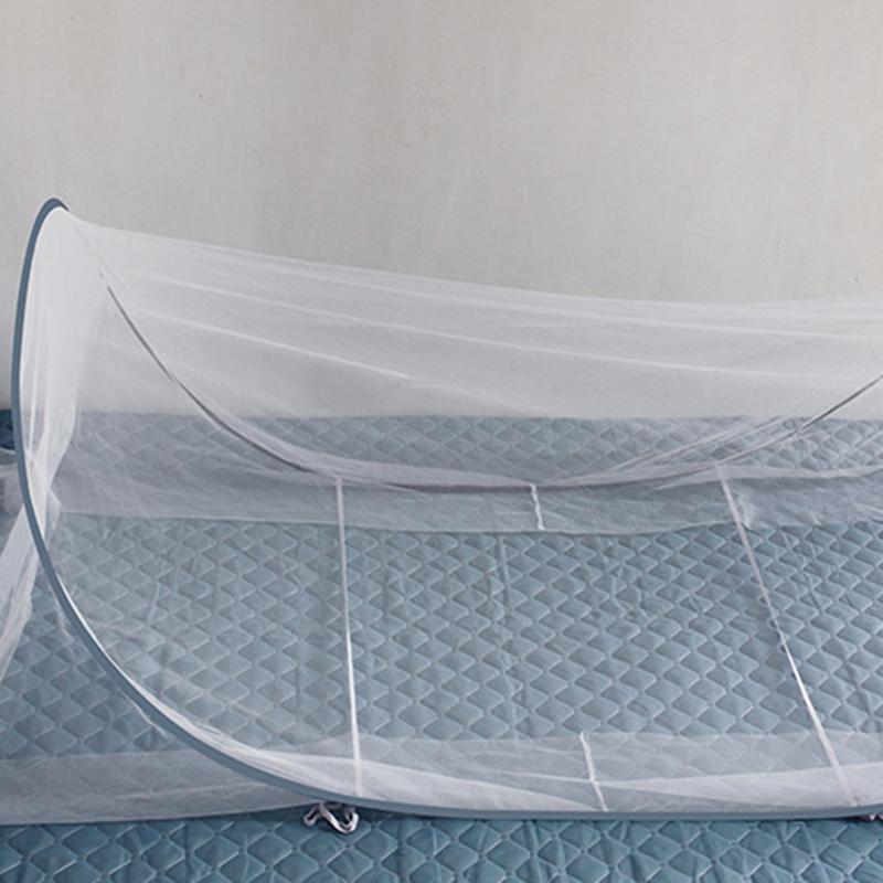 Portable Foldable Camping Net Adjustable Single Dormitory Camping Mosquito Net Outdoor Camping Tent For Single Bed Full Cover
