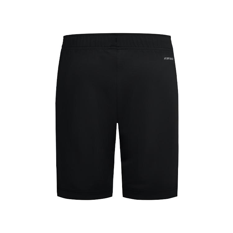 Li-Ning Moisture Wicking Comfortable Casual Shorts Unisex Shorts Black AAPU137-1