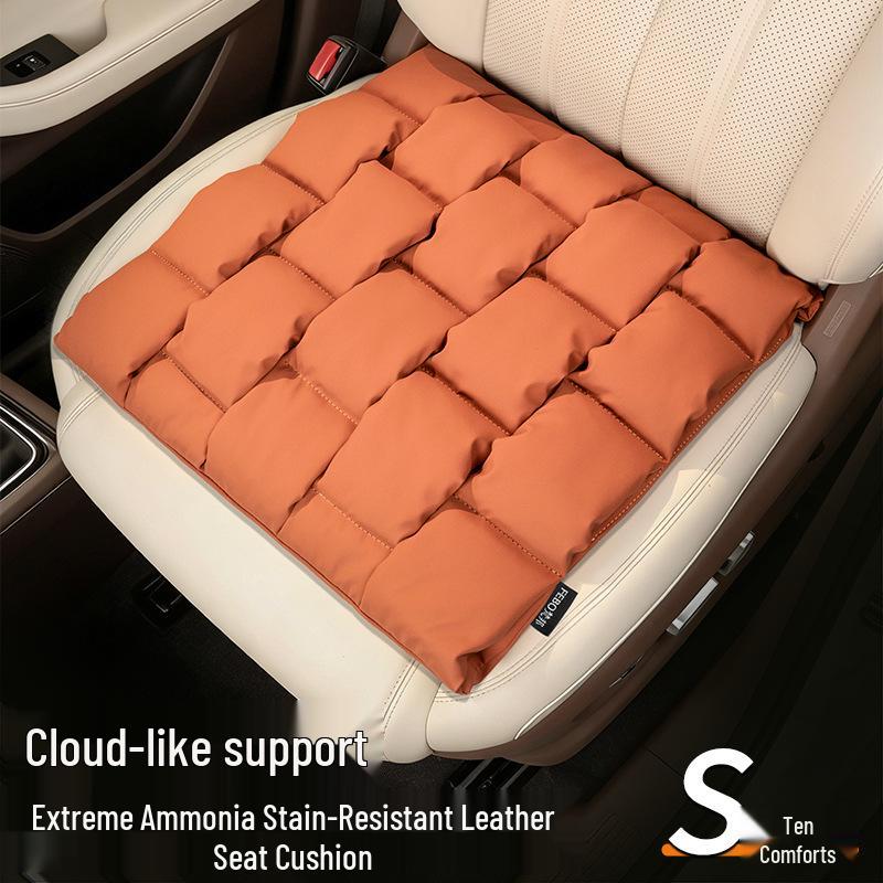 Zeekr All-Season Ventilated Seat Cushion - Stain-Resistant Leather Pad for Car Interiors