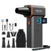 MECO ELEVERDE ME-CA3 220,000 RPM Electric Air Duster with Stepless Speed Adjustable LED Dual Display Cordless Dust Blower Home