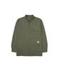 Syupeodeulai Utility Patch Work Shirt Khaki