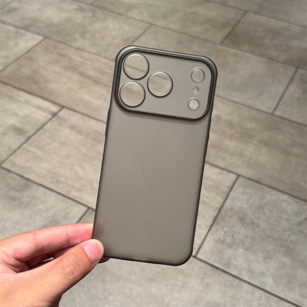 Luxus Ultra Dünnes 0,3MM PP Case für 17 Air 16 15 14 Plus 13 12 11 Pro Max Hart Klar Transluzent Kamera Schutzhülle