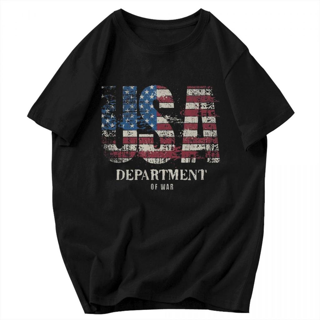 Men T Shirt Department Of War 2025 Gifts Y2K Graphic Anime Unisex Tops T Shirts