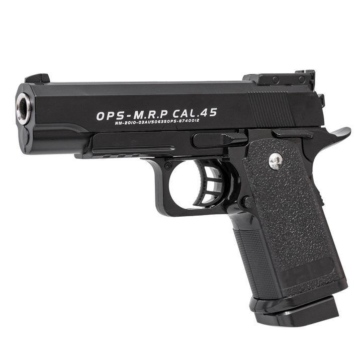 Metalowy Pistolet Na Kulki Plastikowe Colt Metalowe El. Replika + 800 Kulek
