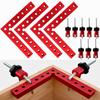 90 Degrees Carpenter's Square Ruler Woodworking Tool L-Shaped Auxiliary Fixture Splicing Board Right Angle Fixing Clip