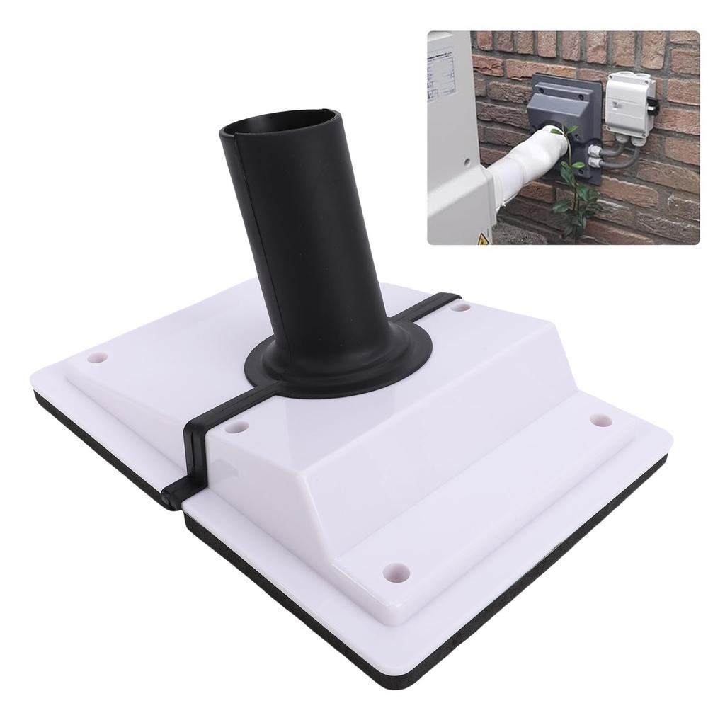 HVAC Wall Penetration Line Set Cover Kit Wire Assembly Cover Kit Split Body Cover Wall Cover Ac Line Set for   Conditioning System 45mm