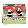 Chinese New Year Desk Calendar 2026 Lunar Standing Flip Calendar Zodiac Horse Monthly Planner