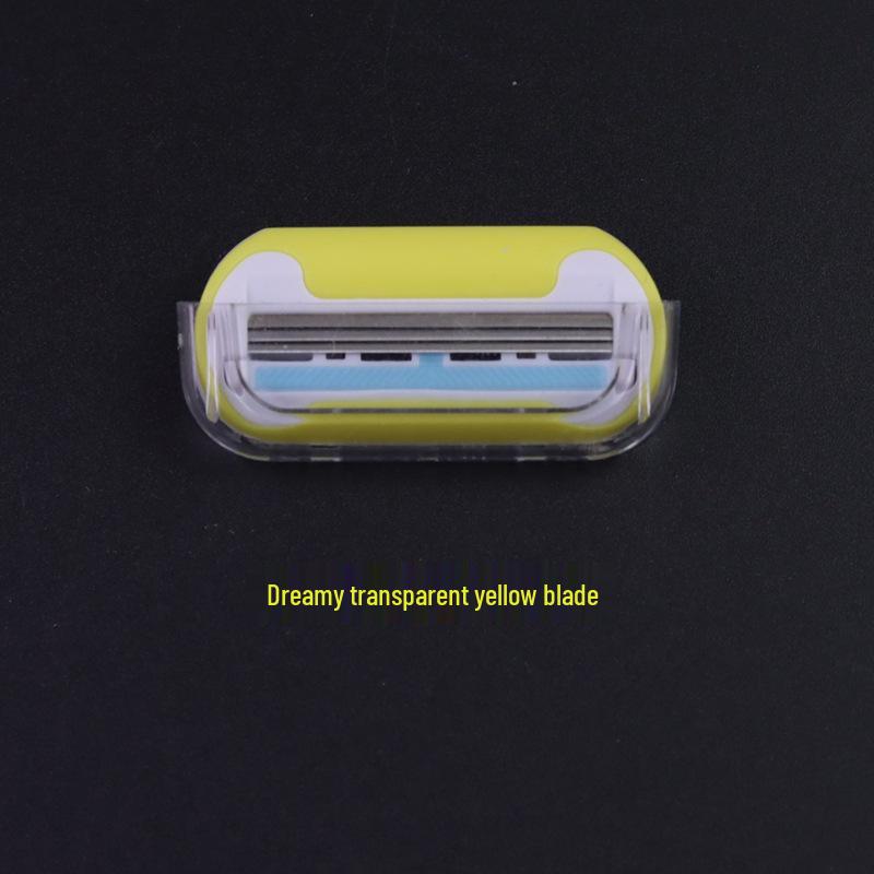 3-Layer Stainless Steel Shaving Razor for Legs & Pubic Hair Removal