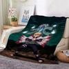 Legend Fourth Hokage Cartoon Anime Blanket Skinfriendly Soft Fleece Blanket For Living Room Bedroom Gaming Room Home Party Decor Memorial Gift