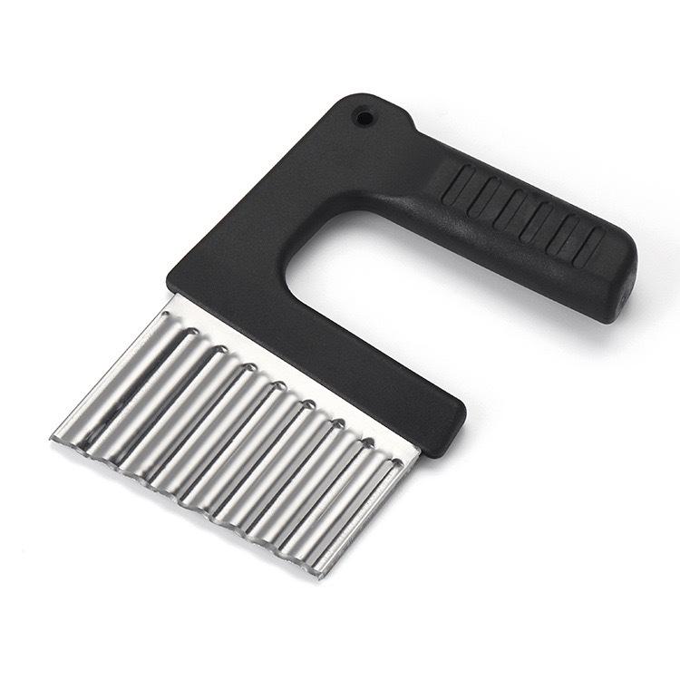 Stainless Steel Wavy Potato Cutter & Vegetable Slicer Kitchen Tool