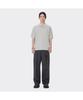 Keoseuuteommellou Gray Textured Classic Collar Sweater Cwwam26412Gyl