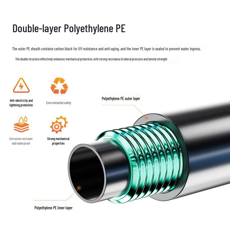 Fenghuo Tiancheng GYFTY53 Non-Metallic Outdoor Single-Mode Fiber Optic Cable