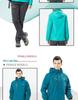Unisex Spring/Autumn Waterproof Windbreaker: Lightweight, Single-Layer Outdoor Jacket - Perfect for Couples and Mountaineering.