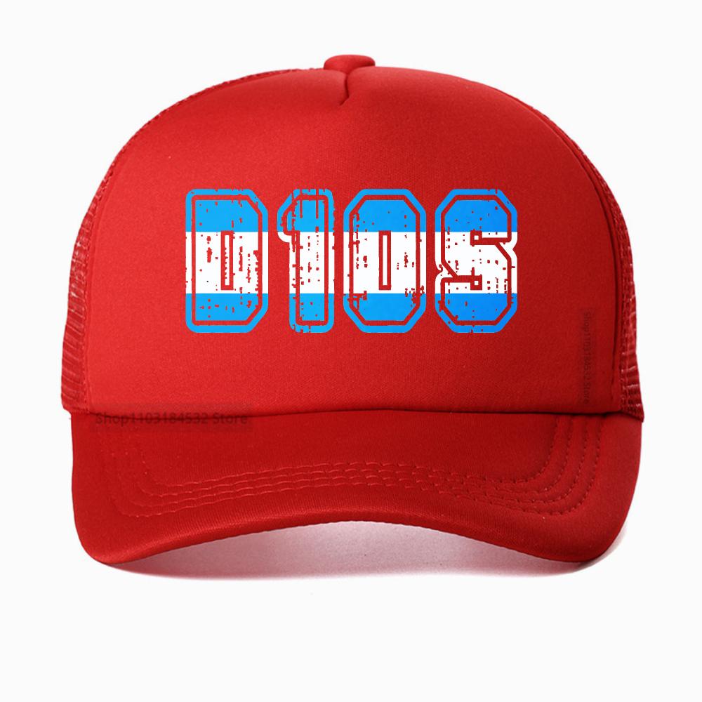 Maradona DS Golf Baseball Cap Summer Mesh Breathable Trucker Hat for Unisex Homme Adjustable Unisex Casquette Adjustable