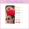 Vintage Small Oval Frame Sunglasses Women's Retro Fashion Shades With Timeless Design