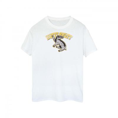Girls Hufflepuff Cotton T-Shirt