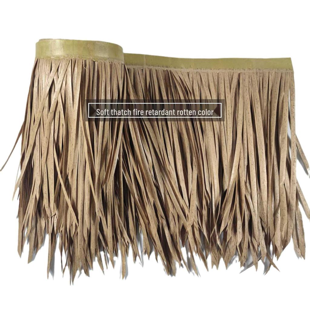 Simulated Fur Thatched Roof Roll for Gazebos and Houses