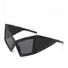 Oversized Cat Eye Women Sunglasses Luxury Brand Designer Big Frame Vintage Eyewear Y2K Punk Sun Glasses UV400