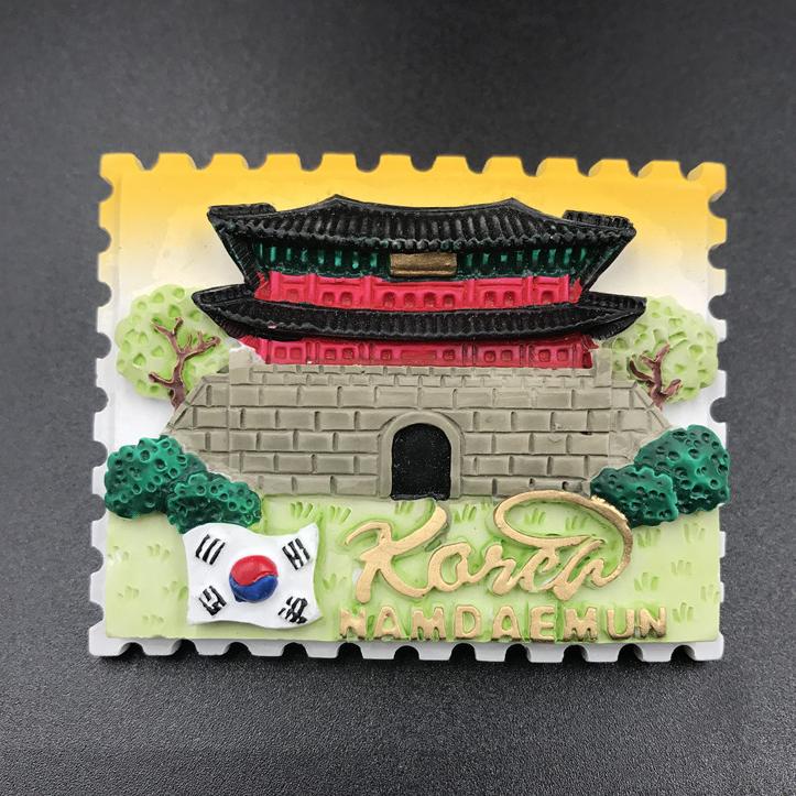 Korea Travelling Souvenirs Fridge Magnets Korean Resorts Tourist Souvenirs Magnetic Stickers for Message Board Home Decor