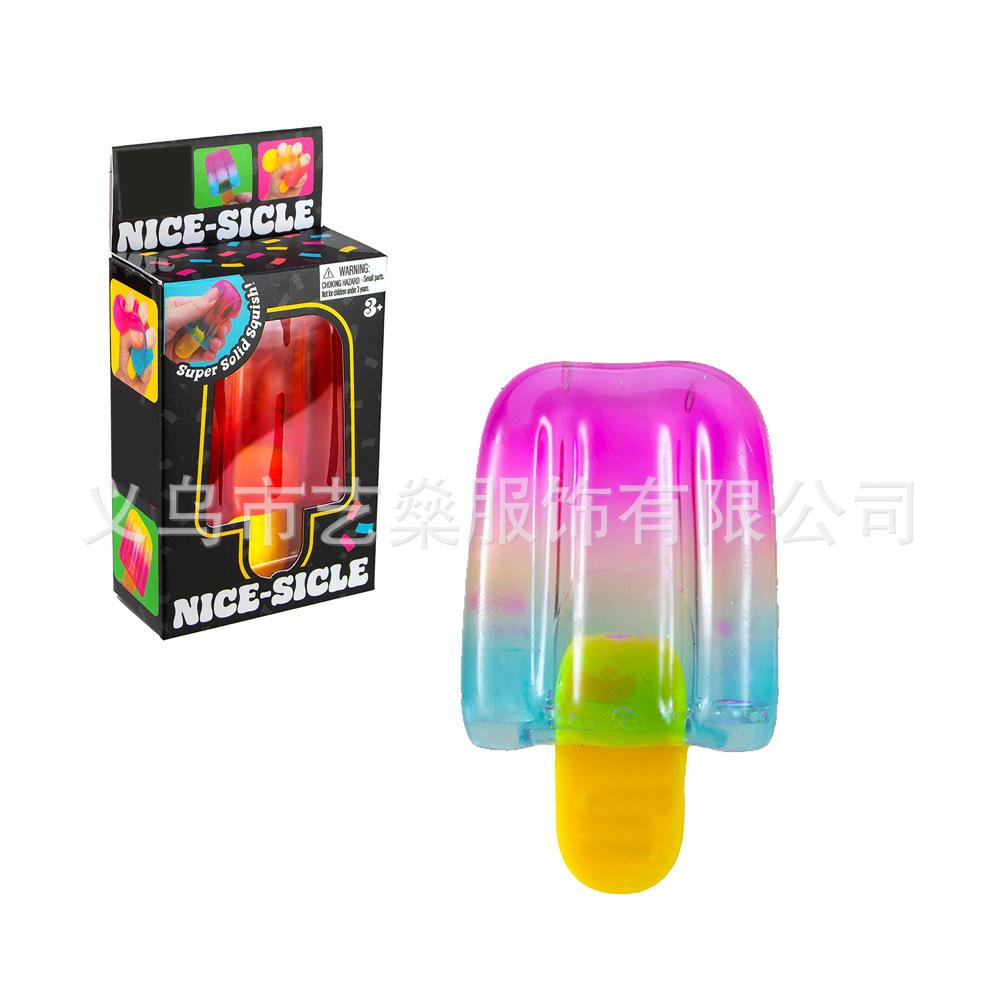 Confirmed Fuzz Ball Jellyfish Squishy Stress Relief Anti-Anxiety Squeeze Toys Playsets Party Prop Gift Present