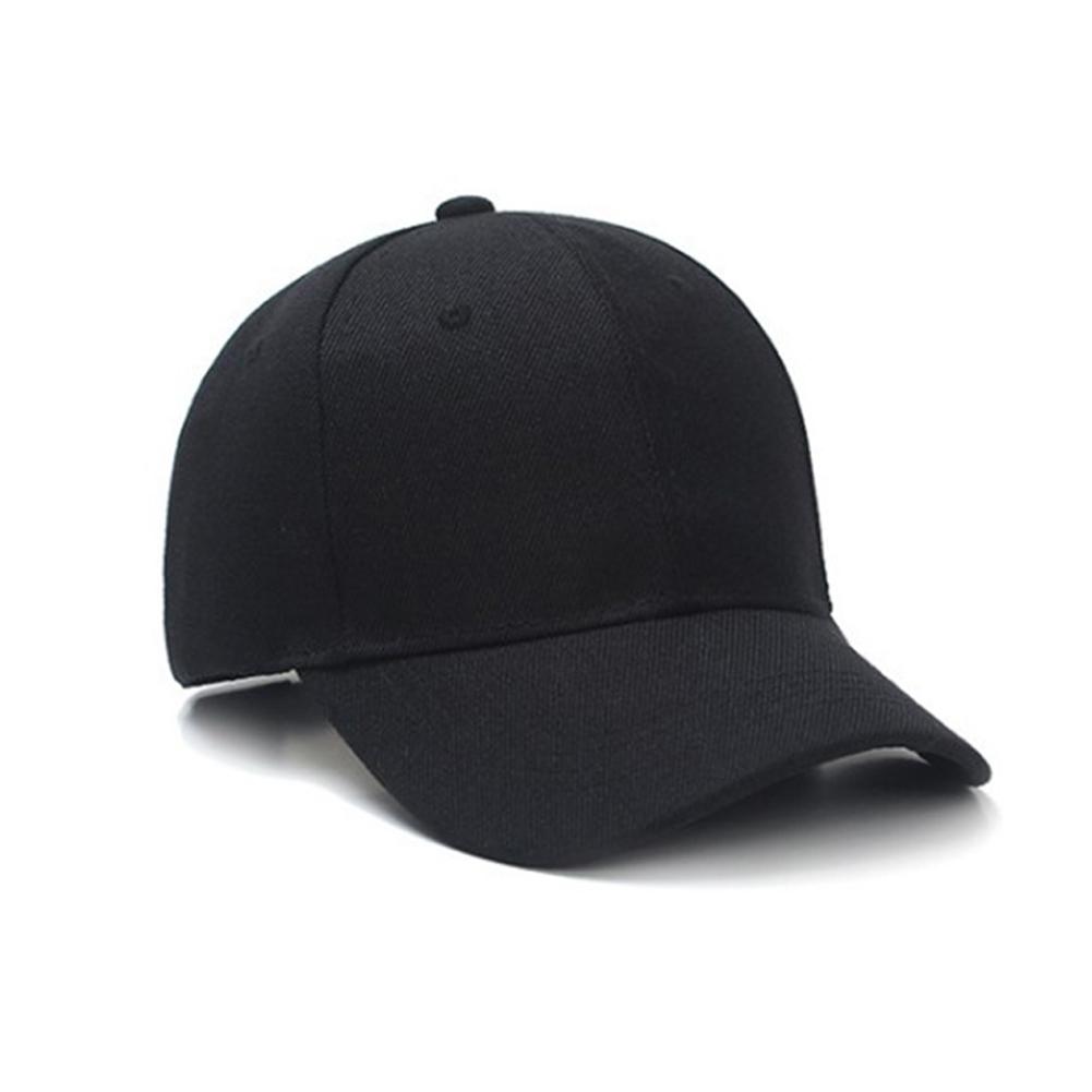 Solid Color Baseball Caps for Women Men Summer Sun Hats Adjustable Snapback Hats Unisex Street Hip Hop Hat Sun Visor Caps