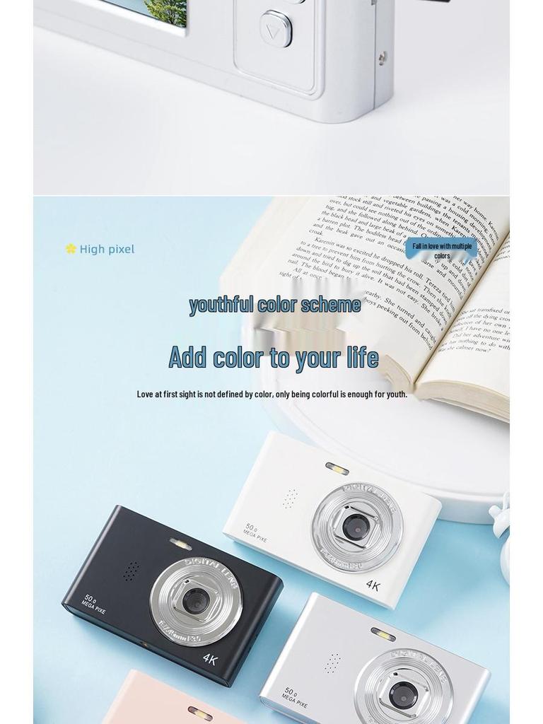 Retro-CCD-Kamera mit hoher Auflösung für mobile Übertragung - Ideal für Studenten und Reisen