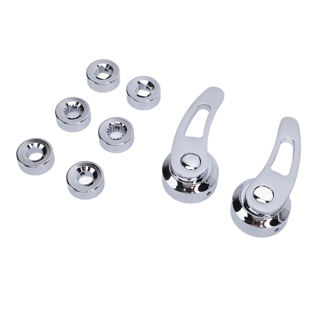 Fensterkurbelgriff-Set 3-1/2 Zoll Retro Aluminiumlegierung Auto-Fensterkurbel-Erhöhung für Kustom