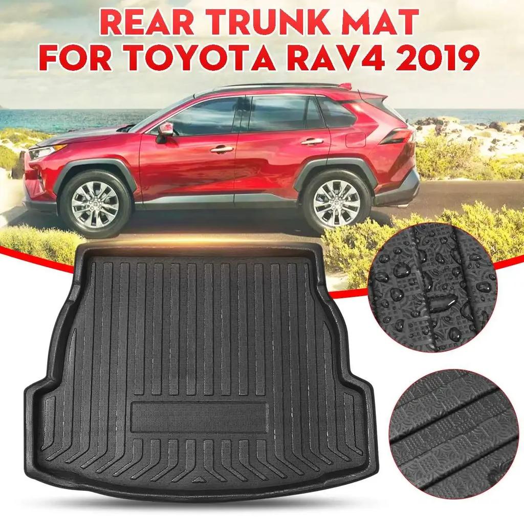 For Toyota RAV4 2006 2007 2008 2009 2010 2011 2012 2013-+ Rear Trunk Tray Cargo Boot Liner Mat Floor Carpet Accessories