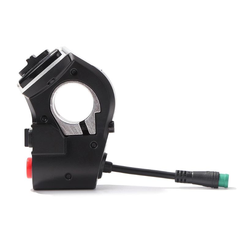 Lätt styrets kontroller Elektrisk skoterbrytare E-skoter Blinkers På/Av-knapp Lämplig för Kugoo M4 Skateboard