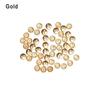 50Pcs 3/4/5/6mm Mini Metal Buttons for DIY Doll Clothes Cute Ultra-small Round Buckles Handmade Doll Clothing Sewing Accessories