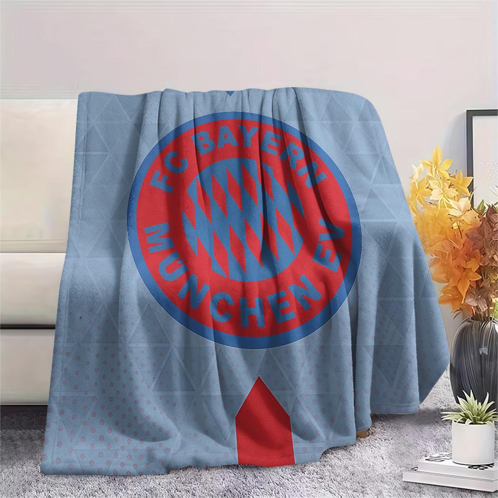 Bayern Munich Flannel Blanket, High quality Comfortable for All Seasons, Home Decor, Warmth and Comfort