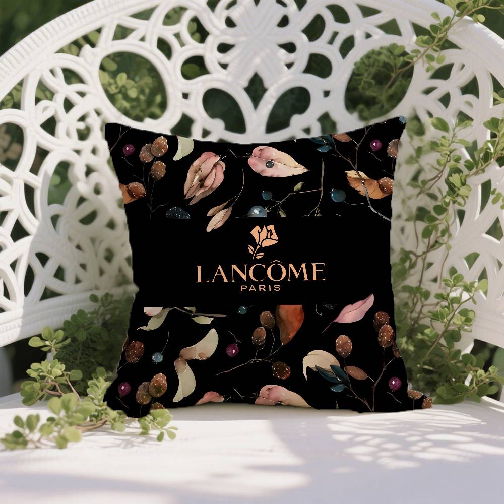 

Модная L-LancomesSHUNENS-S-Великолепные цветы Наволочка против пылевых клещей Невидимая молния Шелковистый короткий плюш Чехол на подушку для дивана 12x12Inch